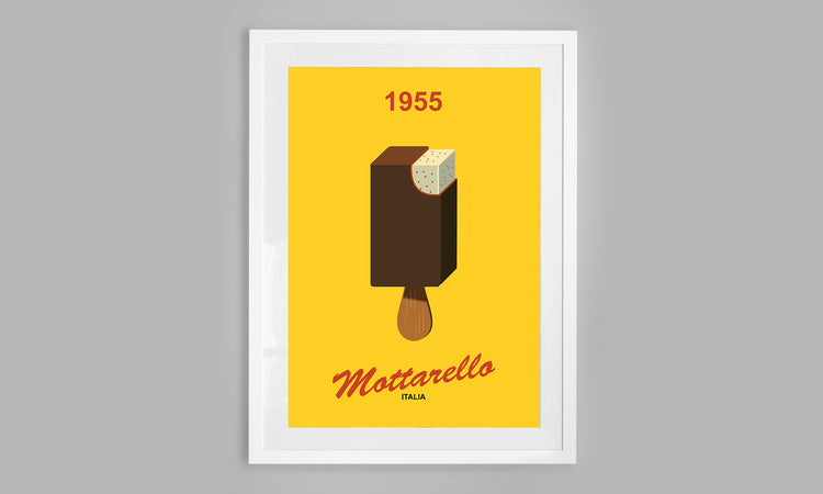 Mottarello Ice Cream Advertisement (1955)