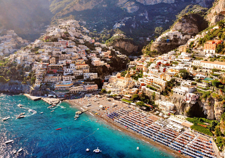 Spiaggia Grande, Positano, Amalfi Coast, Italy