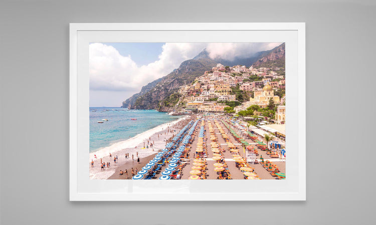 Positano Beach Umbrellas, Italy