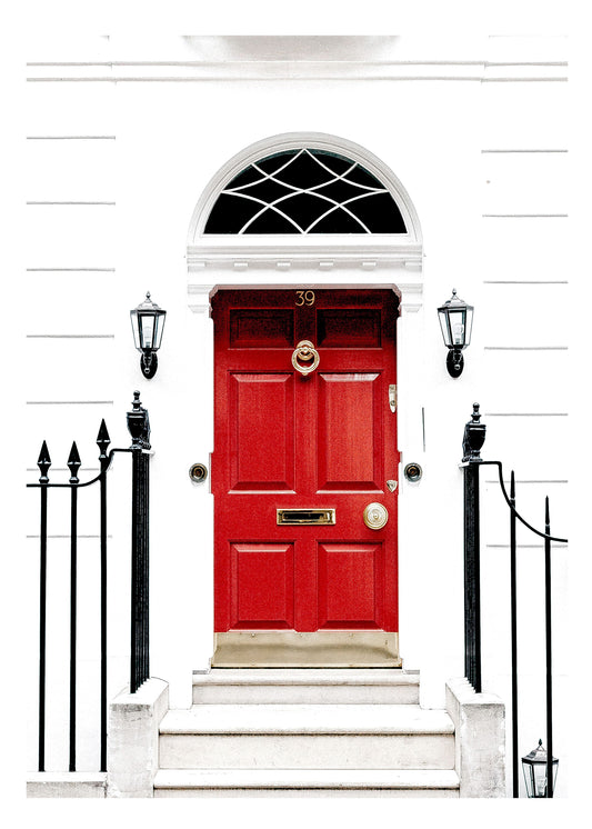 London Red Door