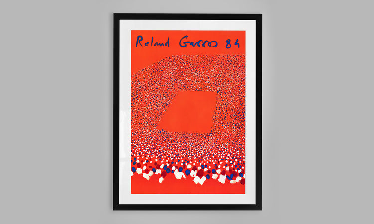 Roland Garros Tennis Poster (1984)