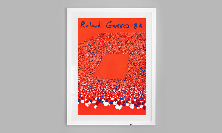 Roland Garros Tennis Poster (1984)