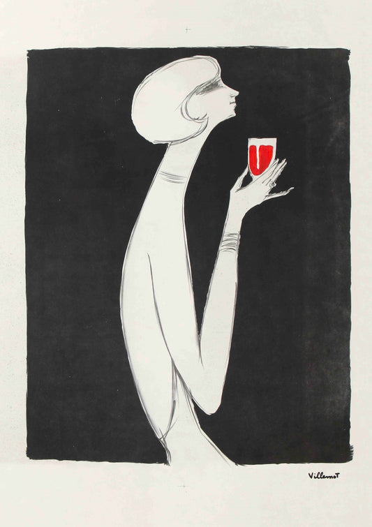 Rouge Campari by Bernard Villemot (1977)