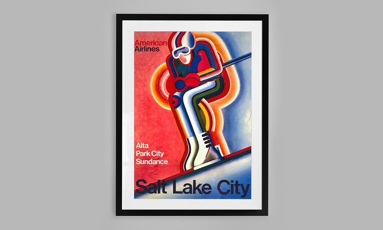 Salt Lake City Olympic Games Poster (2002)