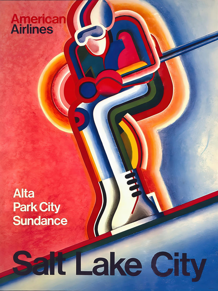 Salt Lake City Olympic Games Poster (2002)