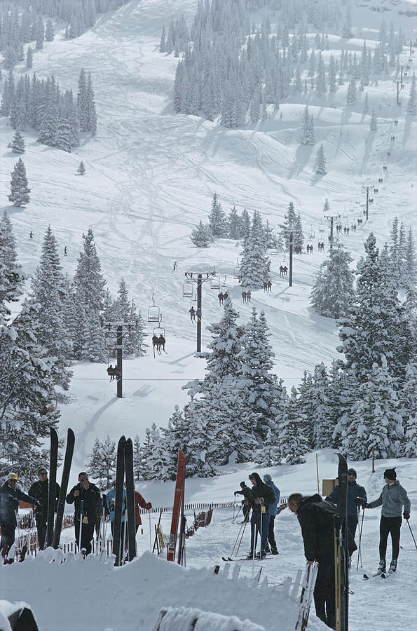 Skiing in Vail, Colorado.