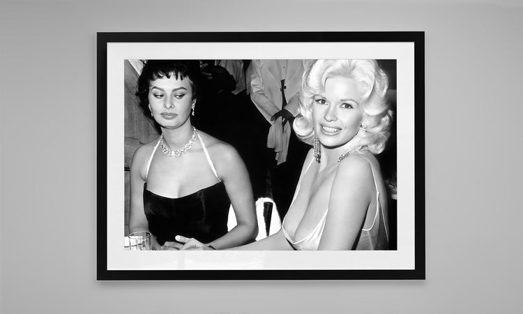 Sophia Loren and Jayne Mansfield (1957)