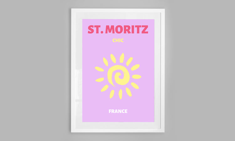 St Moritz, France (Pink)