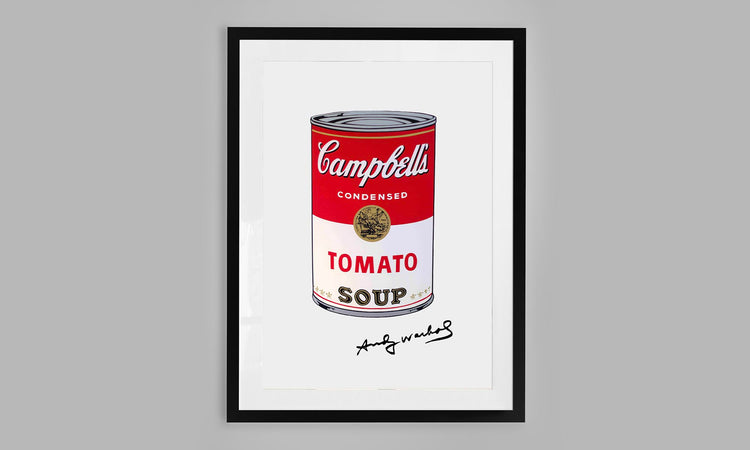 Andy Warhol - Campbells Soup Can Red &White (1965)