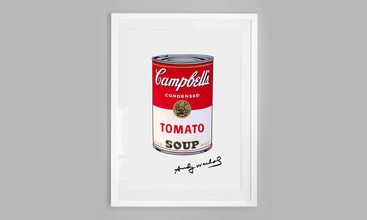 Andy Warhol - Campbells Soup Can Red &White (1965)