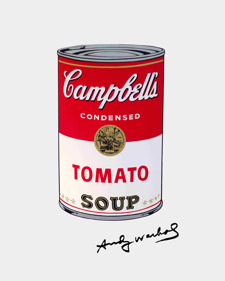 Andy Warhol - Campbells Soup Can Red &White (1965)