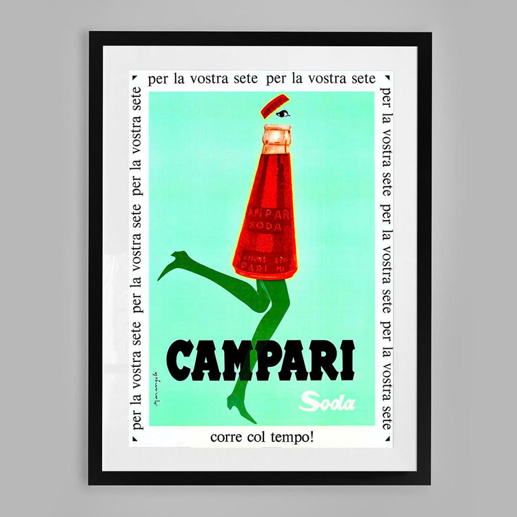 Campari Soda Vintage Advert by Franz Marangolo. (1968)