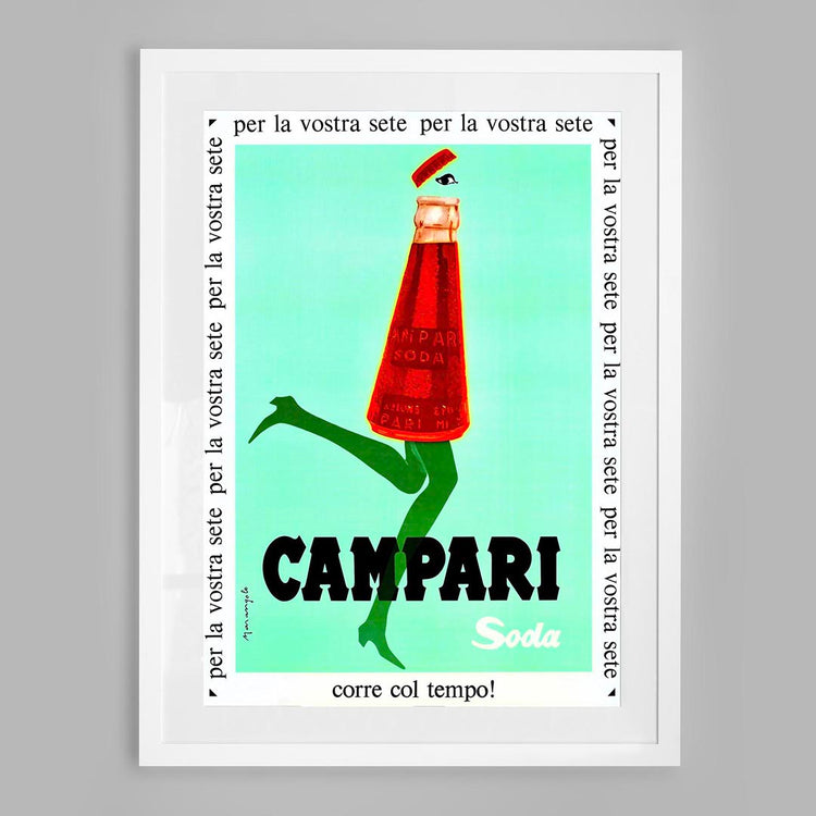 Campari Soda Vintage Advert by Franz Marangolo. (1968)