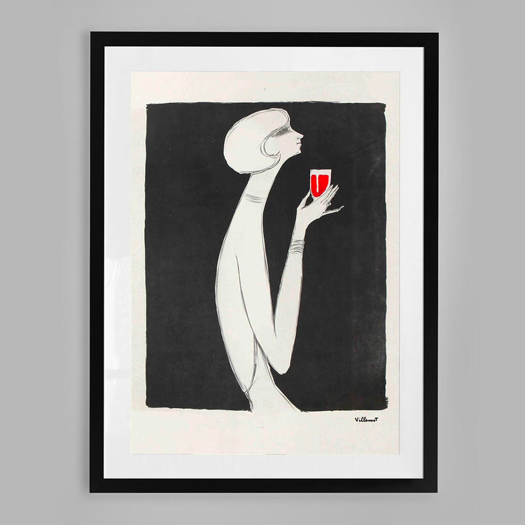 Rouge Campari by Bernard Villemot (1977)