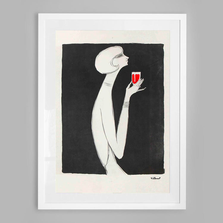 Rouge Campari by Bernard Villemot (1977)