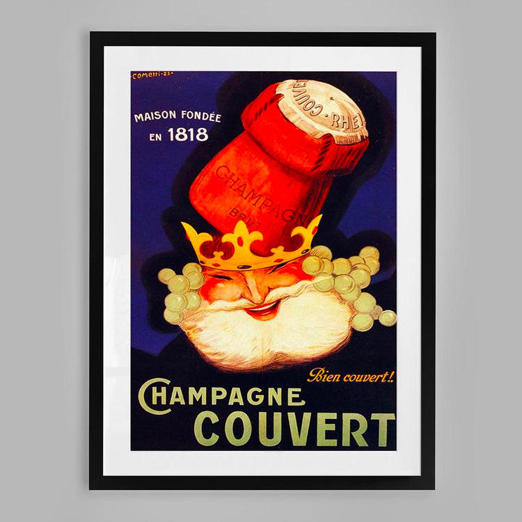 Champagne Couvert Vintage Advert (1923)