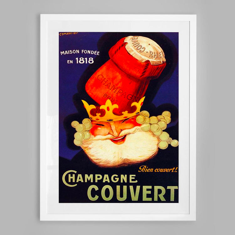 Champagne Couvert Vintage Advert (1923)