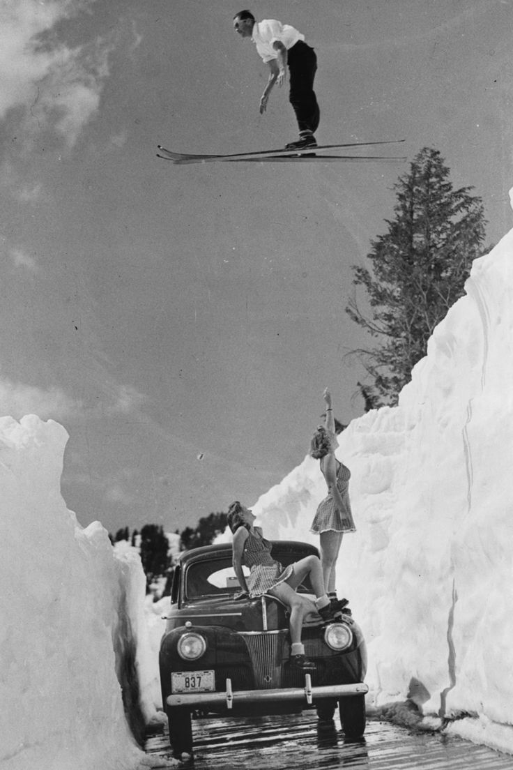 Vintage Ski Jump