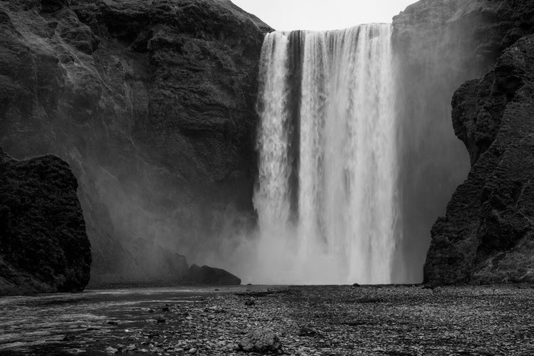 Skofafoss Waterfall, Iceland