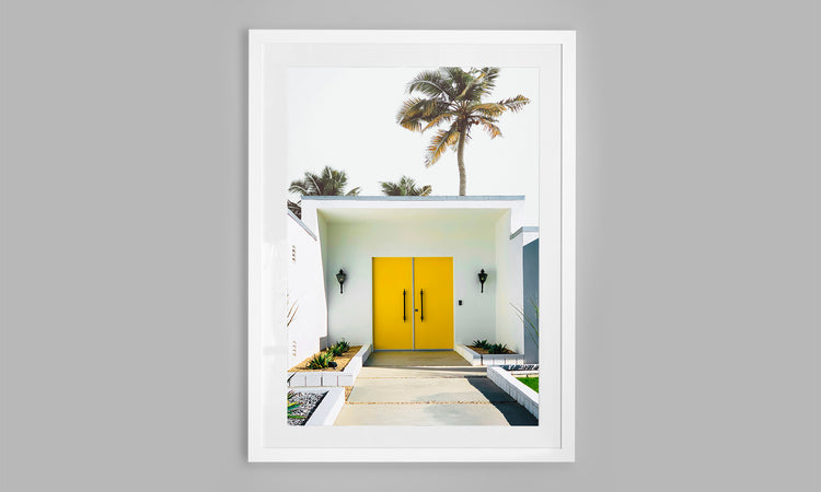 Palm Springs Yellow Door