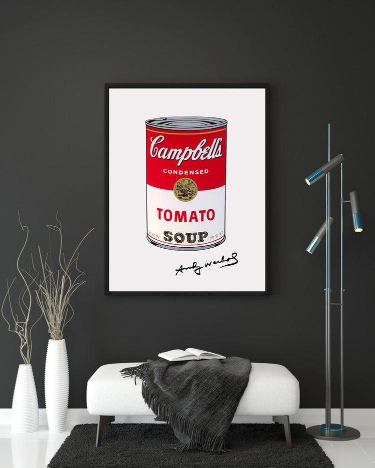 Andy Warhol - Campbells Soup Can Red &White (1965)