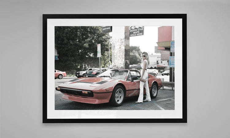 1978 Ferrari 308 GTS on Sunset Strip