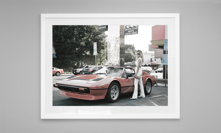 1978 Ferrari 308 GTS on Sunset Strip