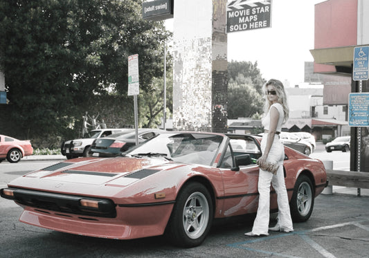 1978 Ferrari 308 GTS on Sunset Strip